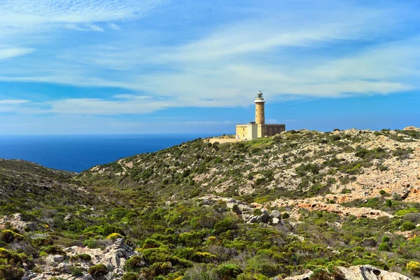 Faro en la isla de San Pedro — Foto de Stock