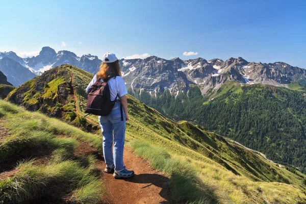 Reloj de excursionista panorama — Foto de Stock