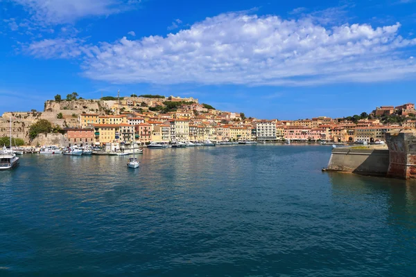 Portoferraio - pohled z moře — Stock fotografie