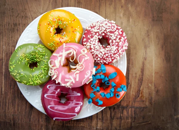 Baked donuts — Stock Photo, Image