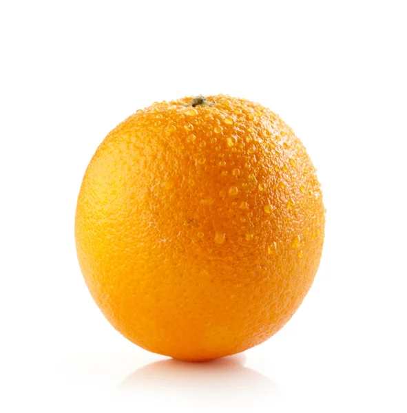 Frisches nasses Orange — Stockfoto