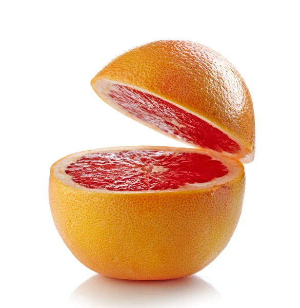 Frische halbe Grapefruit — Stockfoto