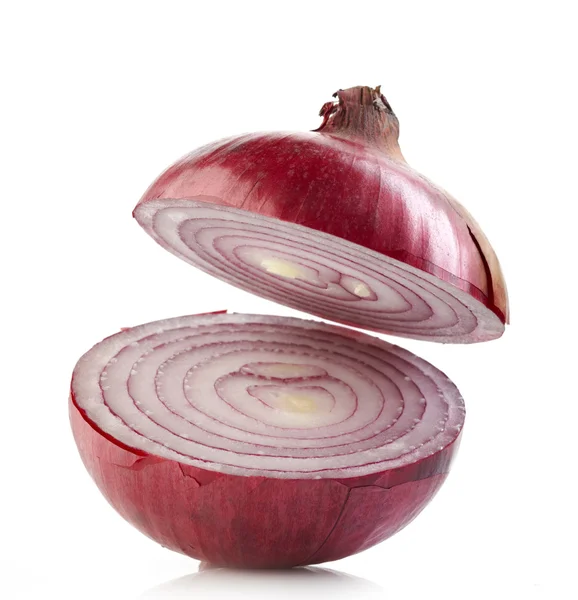 Half red onion — Stock Photo, Image