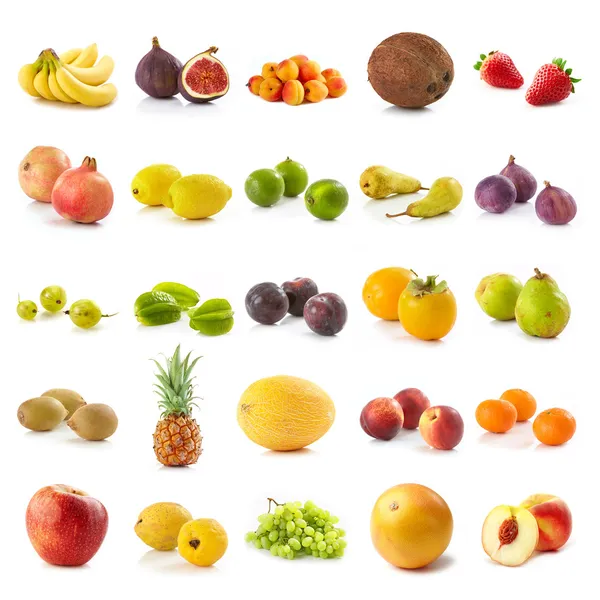 Různé druhy ovoce — Stock fotografie
