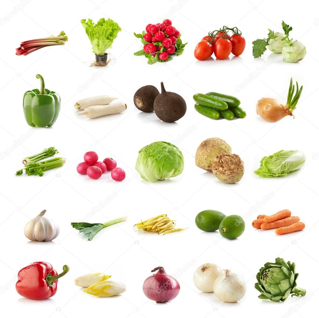 various vegetables