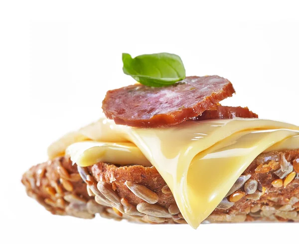 Sandwich con formaggio fuso — Foto Stock