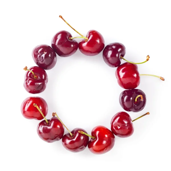 Fresh red cherries — Stock Photo, Image