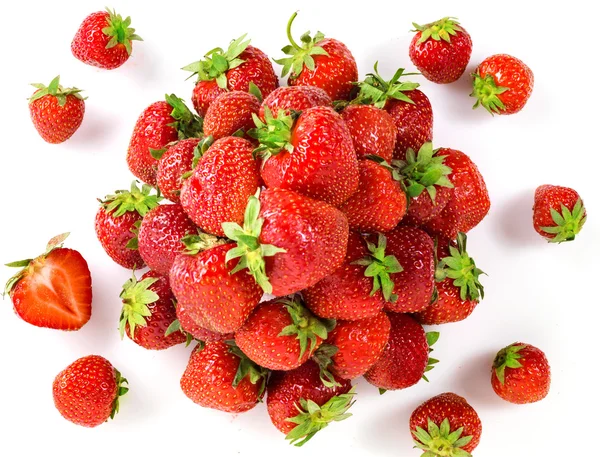 Färska röda jordgubbar — Stockfoto