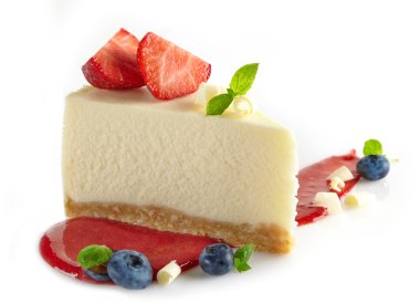 Çilekli cheesecake