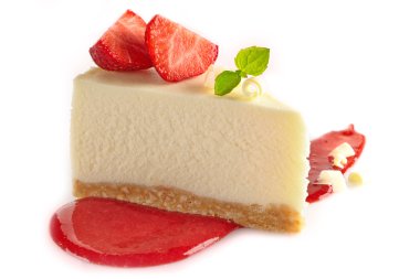 Çilekli cheesecake