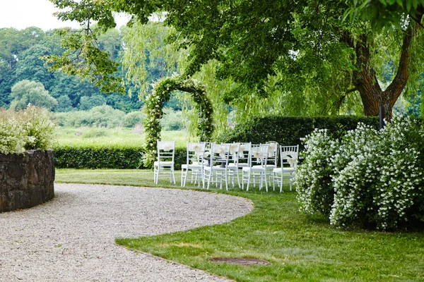 Lugar para la ceremonia de boda — Foto de Stock