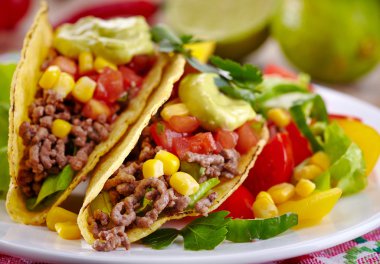 Meksika yemeği tacos