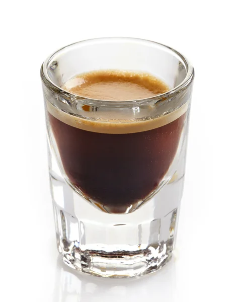 意式咖啡玻璃 — 图库照片