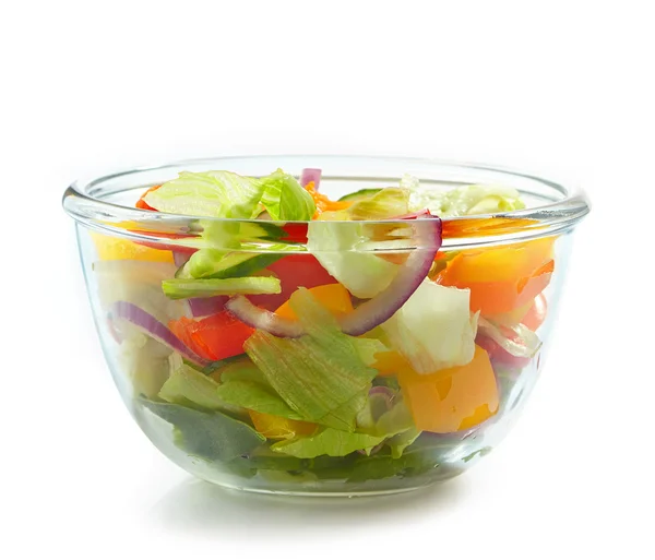 Чаша свежих овощей — стоковое фото