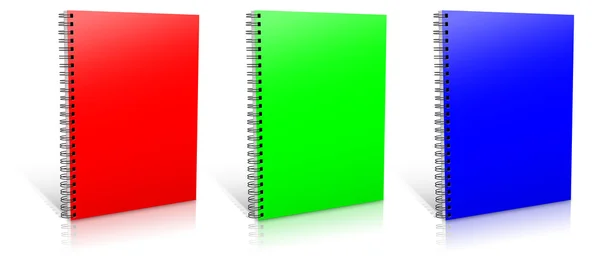 Spiral Rgb binder. — Stockfoto