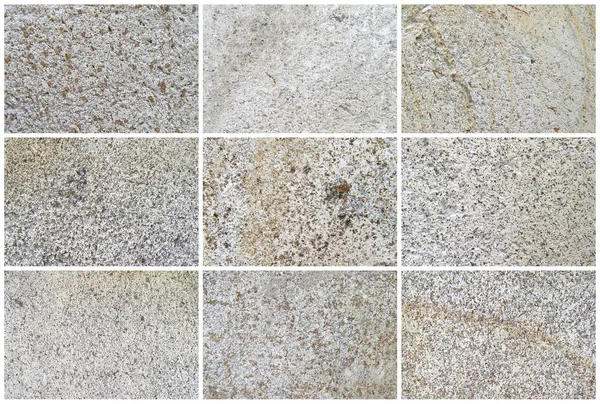 Twelve Natural Limestone Background or textures — Stock Photo, Image