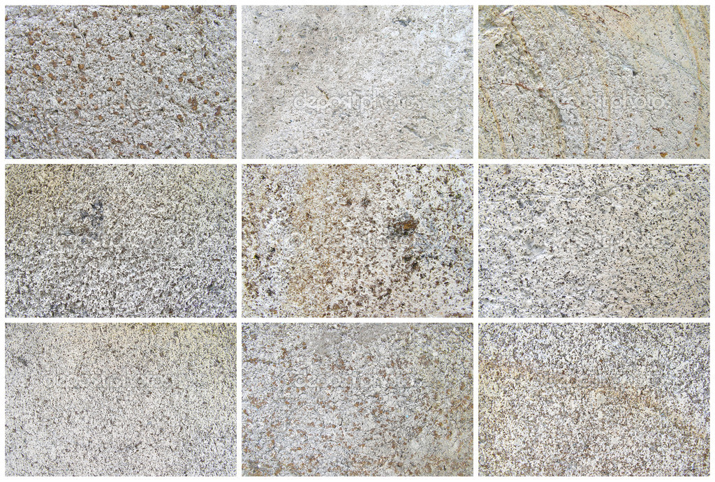 Twelve Natural Limestone Background or textures Stock Photo by ...