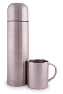 Metal termos ve thermocup (kırpma yolu)