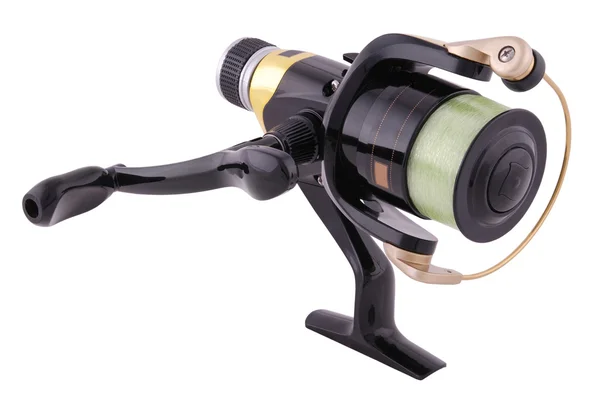 Fishing reel (Clipping path) — Stock Photo, Image