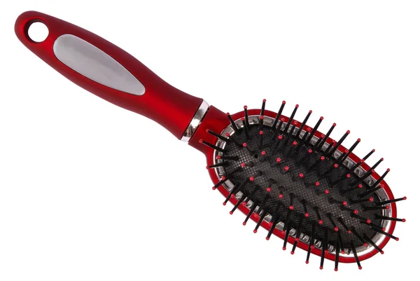 Hair brush massage. — Stock Photo, Image