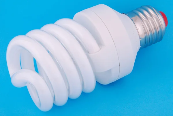 Lampa. oszczędność energii elektrycznej lampy — Zdjęcie stockowe