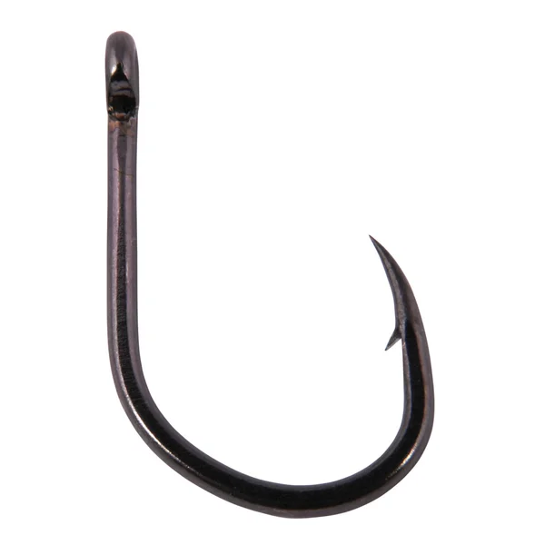 Black fish hook (Clipping path) — Stock Photo, Image