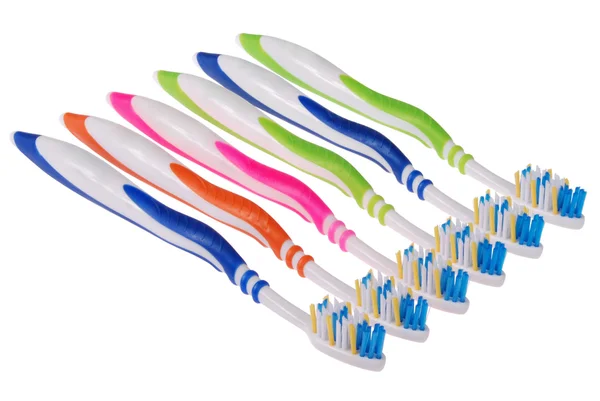 Tandenborstels (uitknippad) — Stockfoto