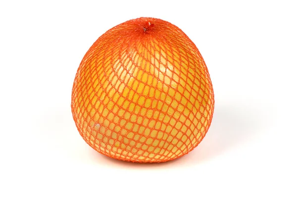 Perfekt Retoucheret Pomelo Hvid Baggrund Billede Høj Opløsning Fuld Dybdeskarphed - Stock-foto