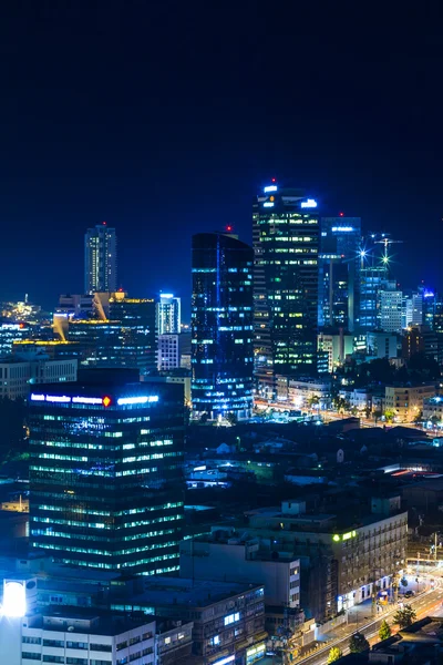 Stadtbild bei Nacht — Stockfoto