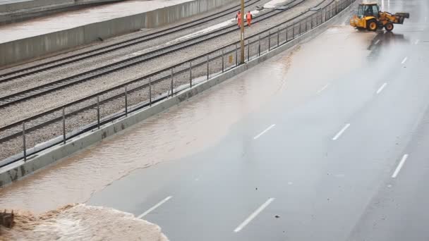 Tempête - Israël Hiver pluvieux — Video