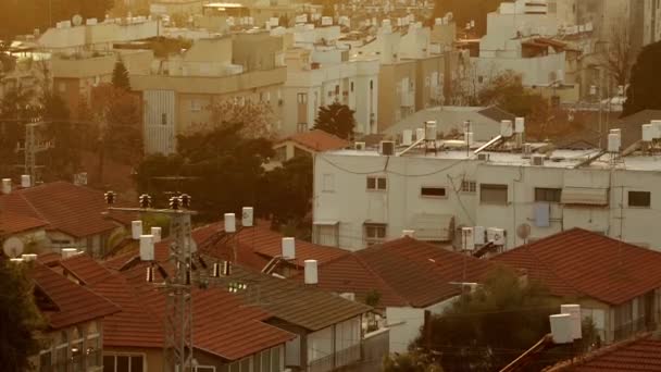 Tel Aviv Au coucher du soleil — Video