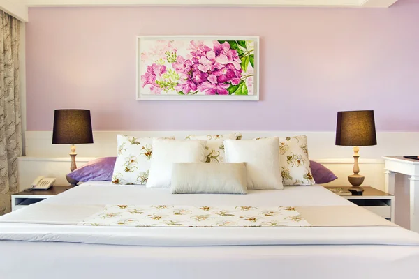 The contemporary bedroom — Stock Photo, Image