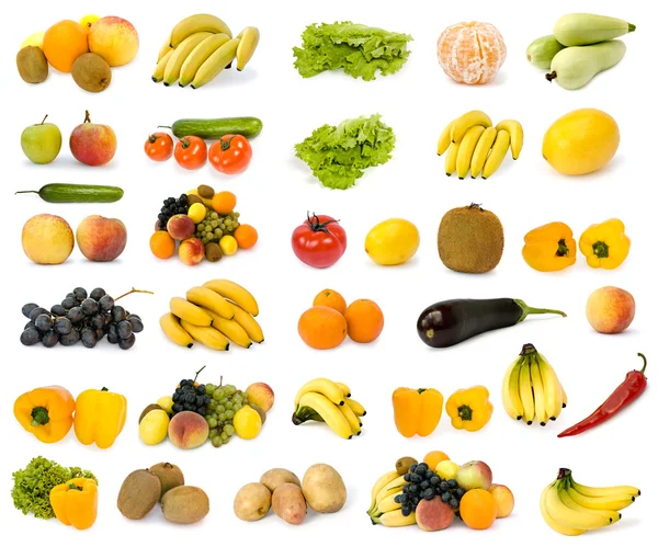 Samling frukt — Stockfoto