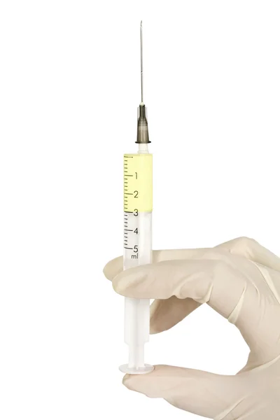 Hand syringe — Stock Photo, Image