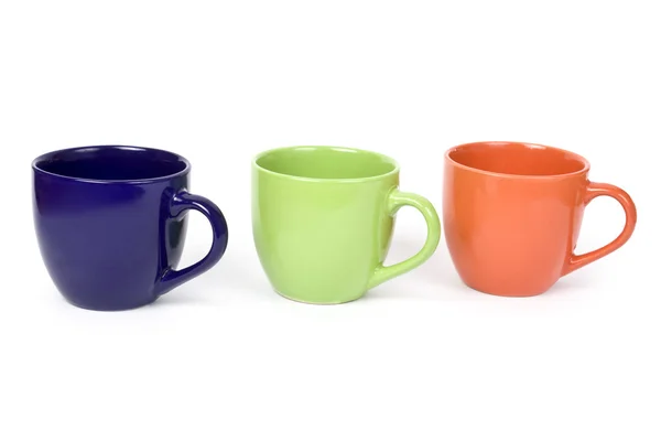 Tasses colorées — Photo