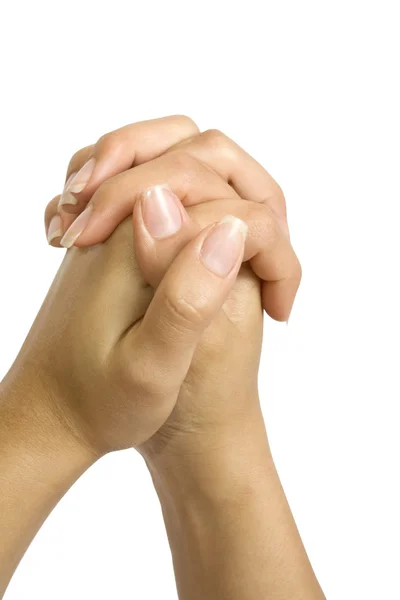 Hände im Gebet — Stockfoto