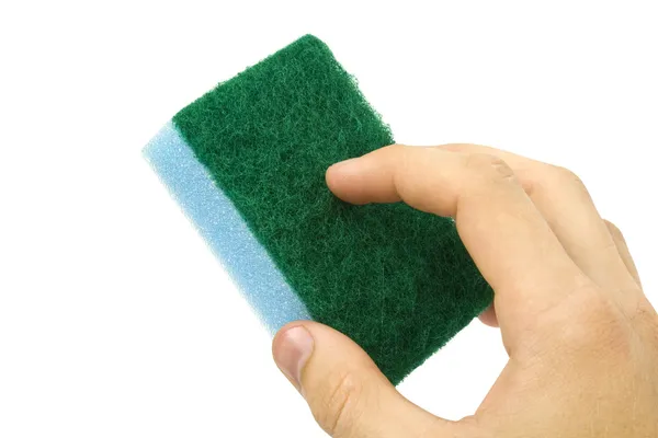 Blue sponge — Stock Photo, Image