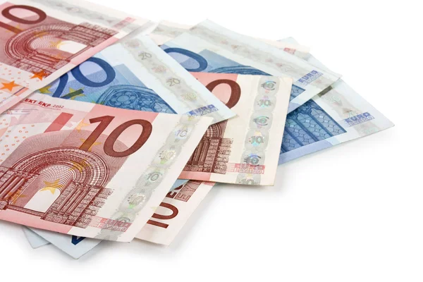 Geld eurobankbiljetten — Stockfoto