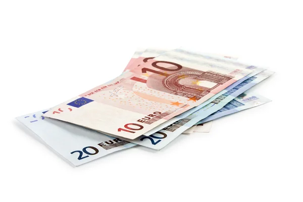 Euro money banknotes — Stock Photo, Image