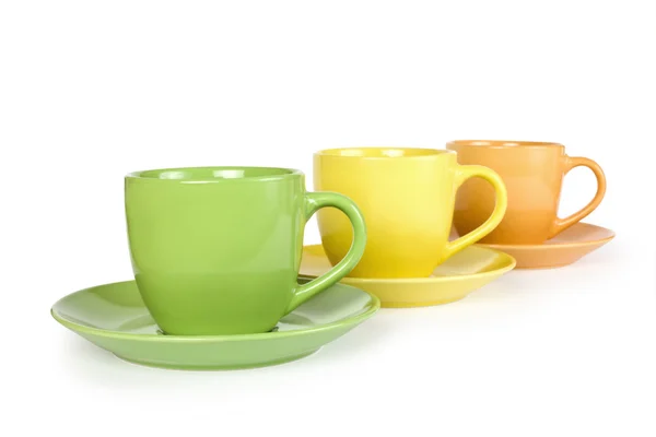 Kleurrijke cups — Stockfoto