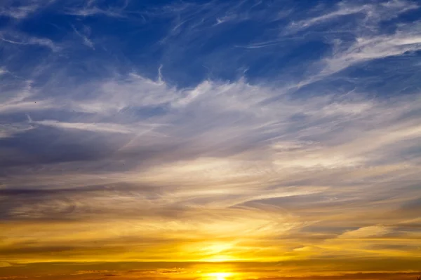 Pôr do sol — Fotografia de Stock