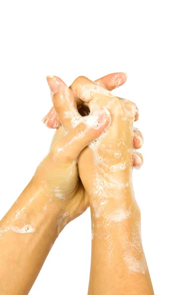Eller sabun — Stok fotoğraf