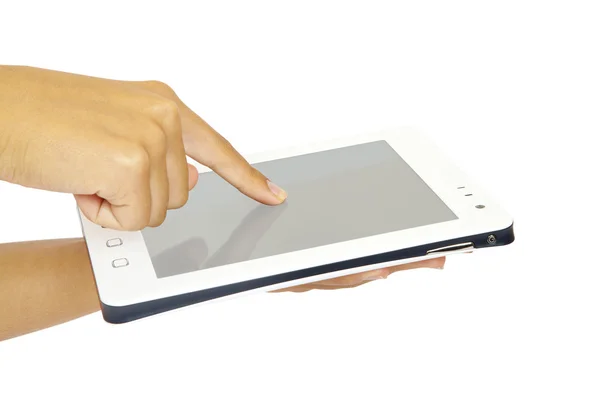 White tablet pc — Stock Photo, Image