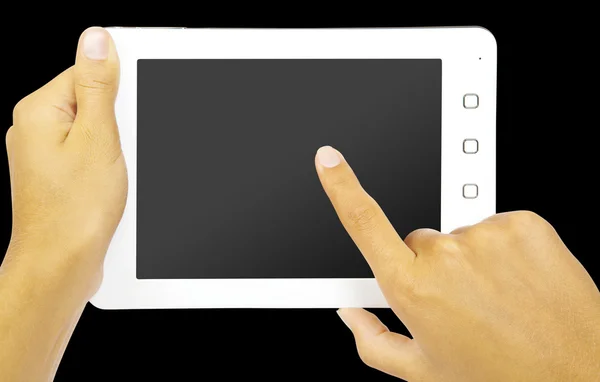 Tablet PC bianco — Foto Stock