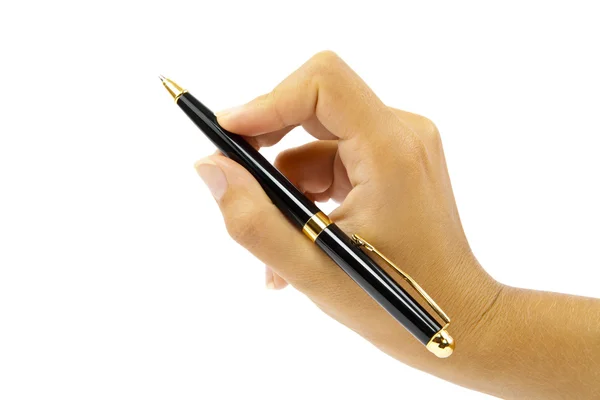 Pencil in a hand — Stock Photo, Image