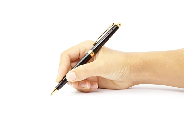 Pencil in a hand — Stock Photo, Image