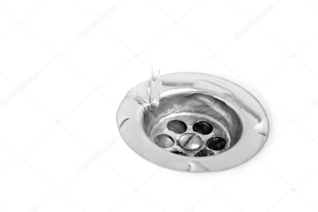 Water fallen in sink