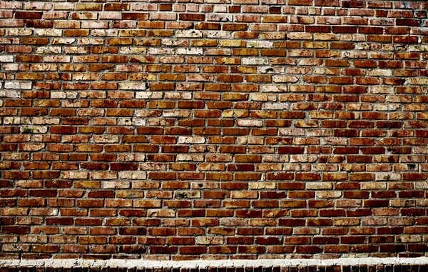 Grunge cihlová zeď — Stock fotografie