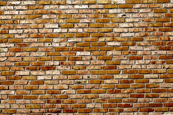 Oude grunge baksteen muur achtergrond — Stockfoto