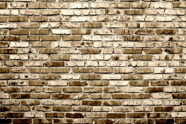 Velho grunge parede de tijolo fundo — Fotografia de Stock